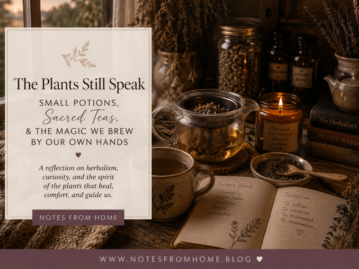 The Plants Still Speak: Small Potions, Sacred Teas, and the Magic We Brew By Our Own&nbsp;Hands